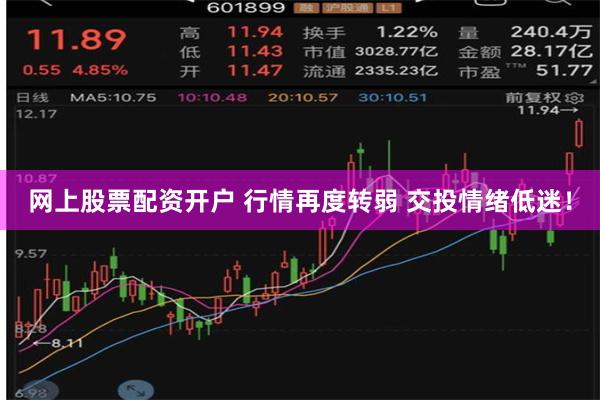 网上股票配资开户 行情再度转弱 交投情绪低迷！