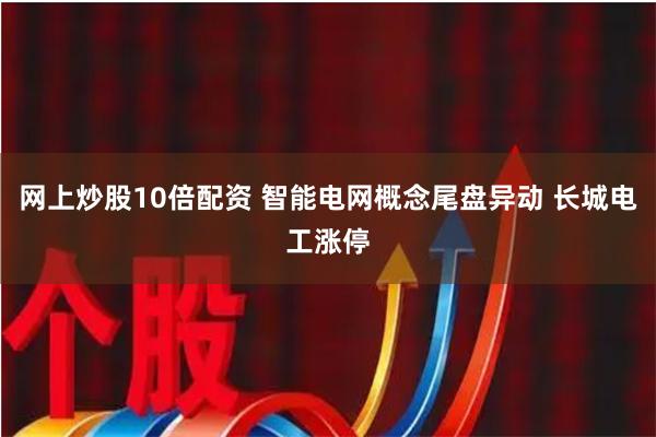 网上炒股10倍配资 智能电网概念尾盘异动 长城电工涨停