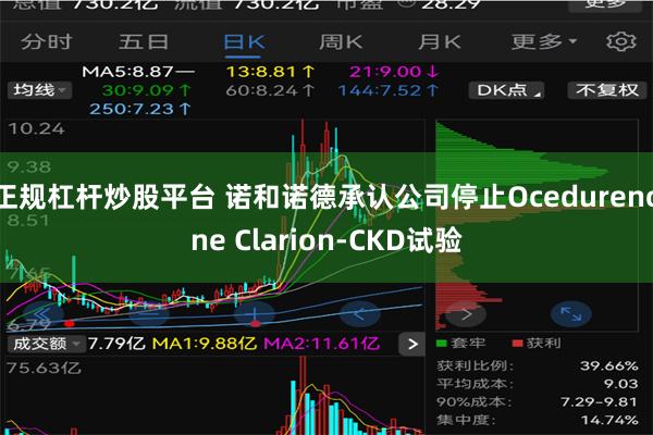 正规杠杆炒股平台 诺和诺德承认公司停止Ocedurenone Clarion-CKD试验