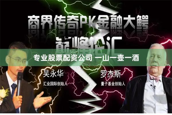 专业股票配资公司 一山一壶一酒