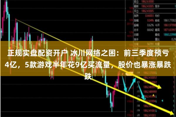 正规实盘配资开户 冰川网络之困：前三季度预亏4亿，5款游戏半年花9亿买流量，股价也暴涨暴跌