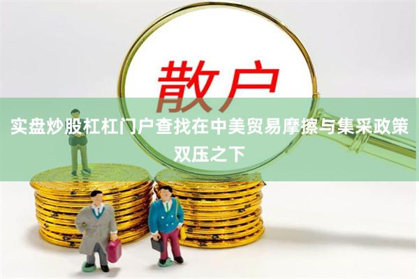 实盘炒股杠杠门户查找在中美贸易摩擦与集采政策双压之下